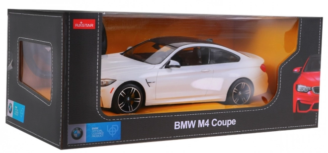 Rastar BMW M4 Coupe fehér távirányítós autó 1:14