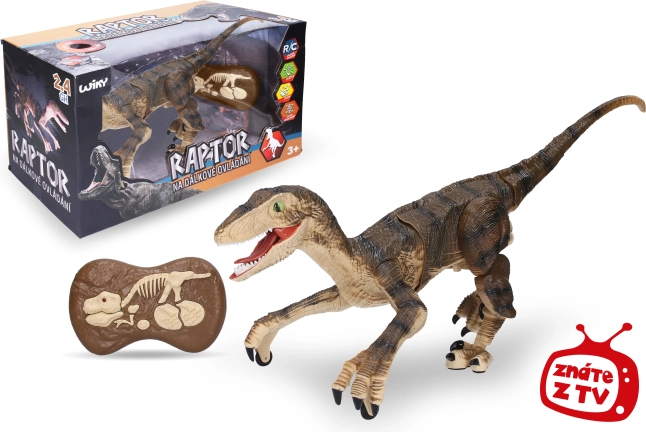 Távirányítós Raptor barna 45 cm