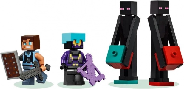 LEGO Minecraft Fosztogatók és Leromboló Alapzata Építőjáték