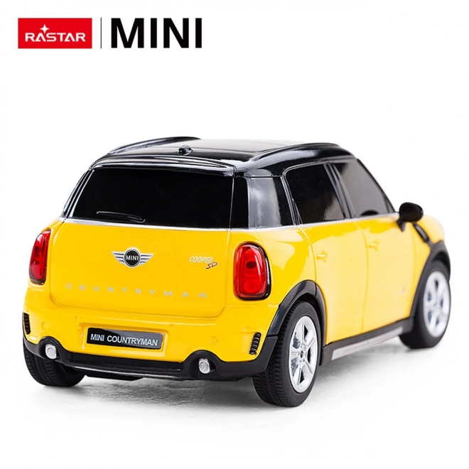 Mini Countryman sárga távirányítós autó