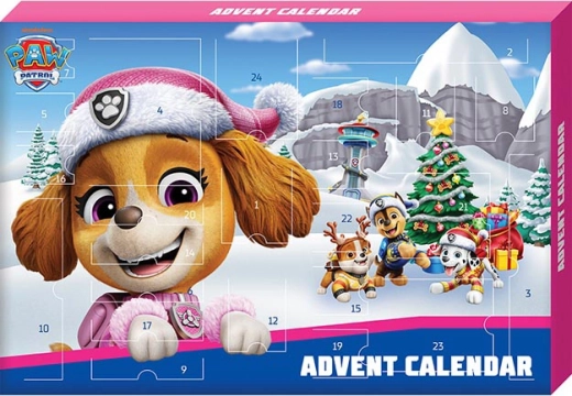 Mancs őrjárat adventi naptár lányoknak