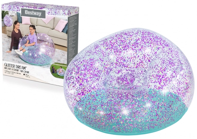 Felfújható Glitter Dream Bútor Bestway