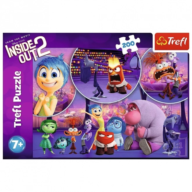 Trefl puzzle gyerekek érzelmei 200 darabos