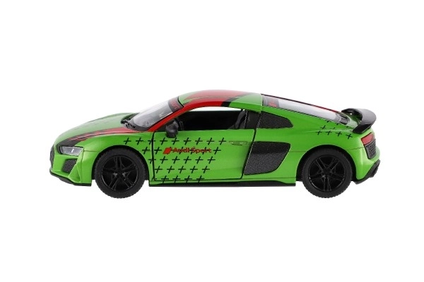 Audi R8 Coupé 2020 modellautó visszahúzhatós 1:36 méretarány