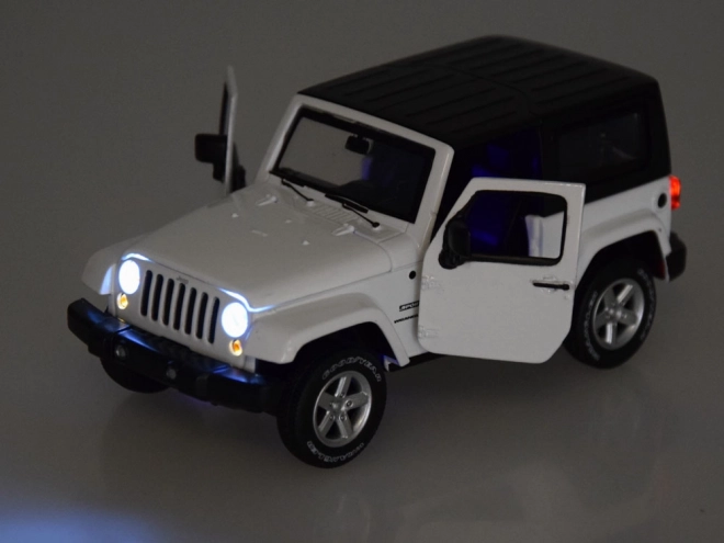 Fém Jeep Wrangler terepjáró 1:32 méretarányban