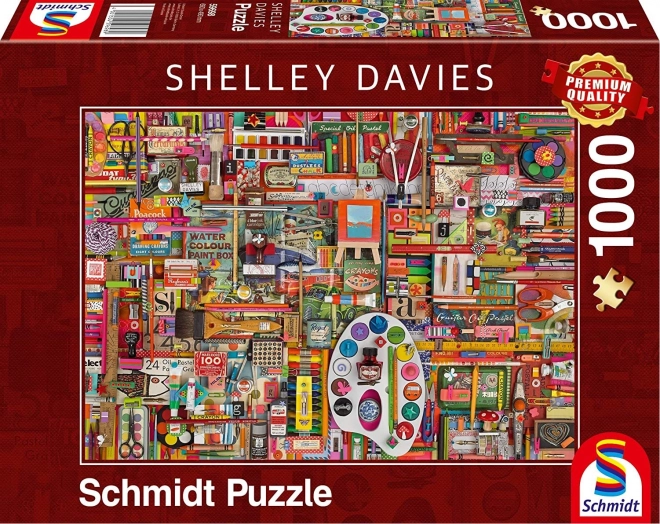 Schmidt vintage művészeti puzzle 1000 darabos