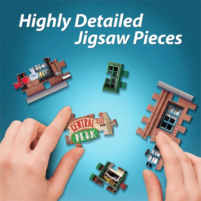 3D Central Perk puzzle 440 darabos