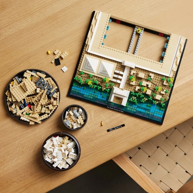 Lego architecture kheopsz piramis építőkészlet