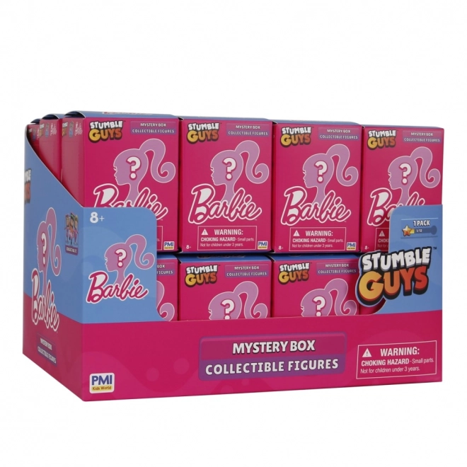 Stumble Guys és Barbie meglepetés doboz figura