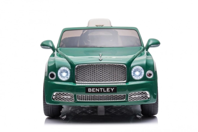 Akkumulátoros autó Bentley Mulsanne zöld