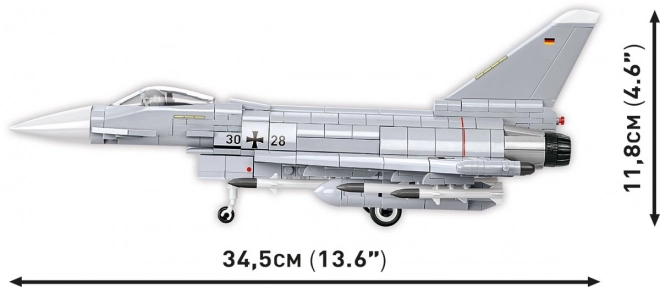 Fegyveres erők Eurofighter Typhoon Németország 1:48 Építőjáték