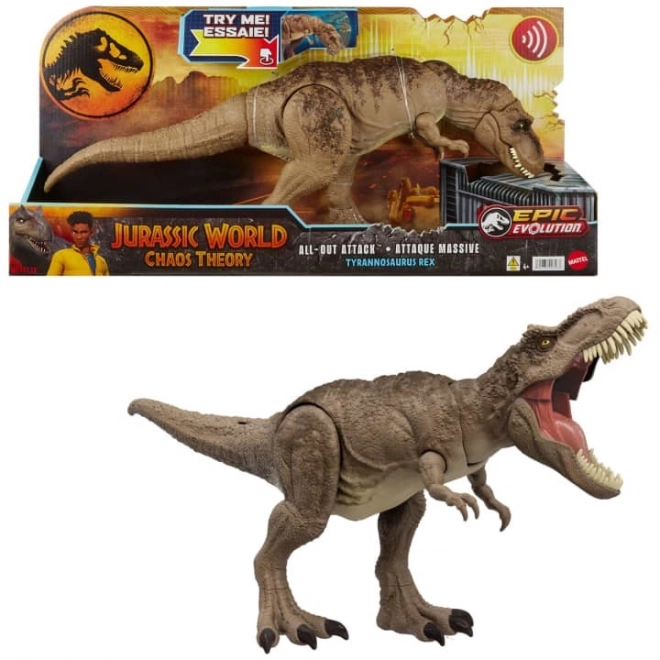 Jurassic World Kaosz Elmélkdin T-Rex Dínófigura