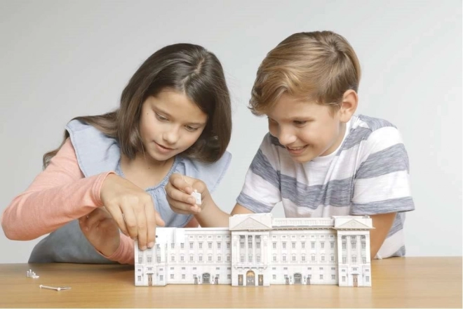 Svítící 3D puzzle éjszakai kiadás: Buckingham Palota 216 darab