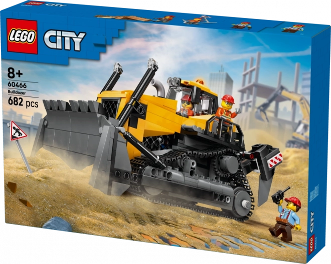LEGO City Sárga buldózer