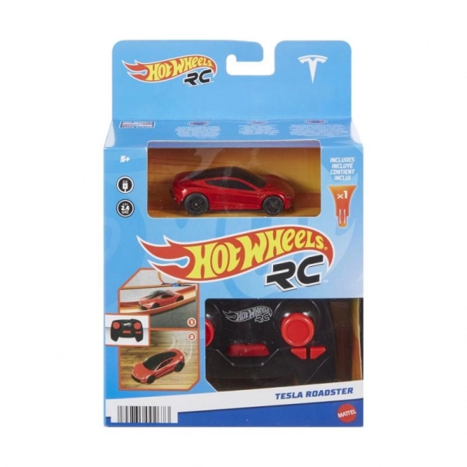Hot Wheels távirányítós Tesla Roadster