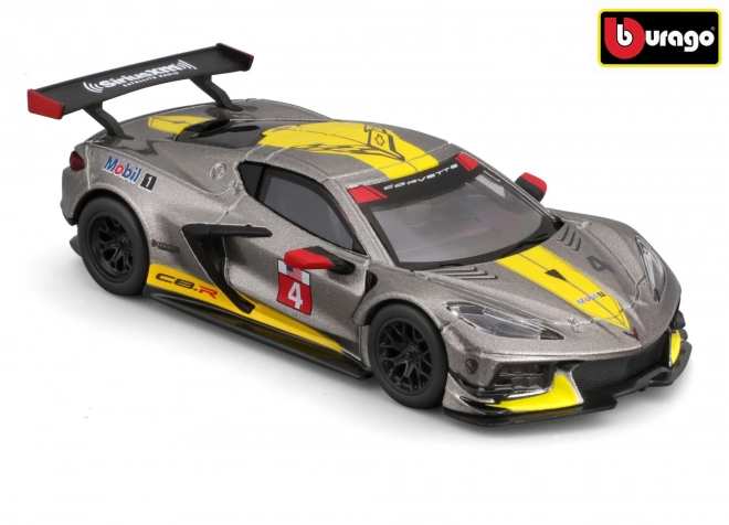 Bburago Chevrolet Corvette C8.R versenyautó modell