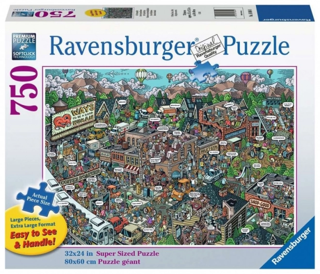 Ravensburger puzzle Kedvesség cselekedetei 750 darabos