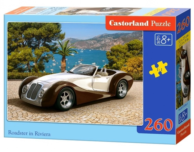 Puzzle 260 darabos Roadster a riviera partján