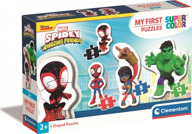 Első puzzle Spidey és csodálatos barátai 4 az 1-ben