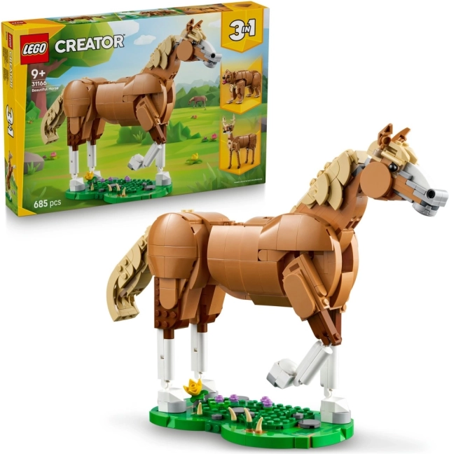 Creator 3 az 1-ben: gyönyörű ló