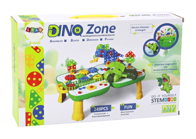 Interaktív dinoszaurusz alakú fúró