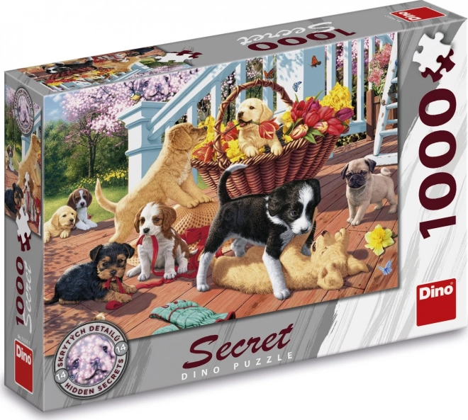 Kutyakölykök titkos puzzle gyűjtemény - 1000 darabos