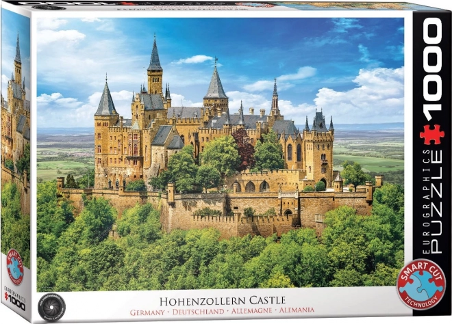 Eurographics Puzzle Hohenzollern Kastély, Németország 1000 darabos