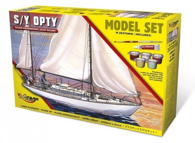 Opty lengyel vitorlás modellkészlet