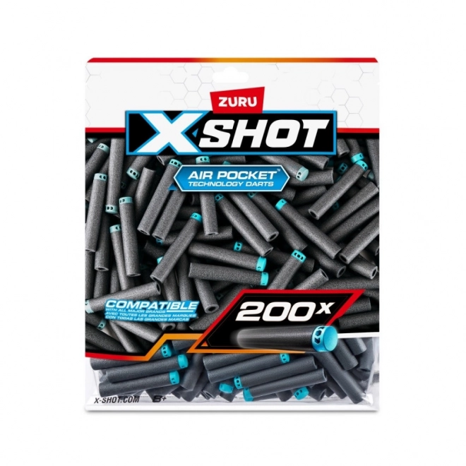 Xshot Air Pocket habszivacs nyílvessző készlet 200 db