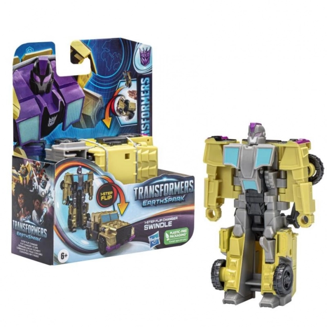 Transformers EarthSpark Terran 1-lépéses flip figura