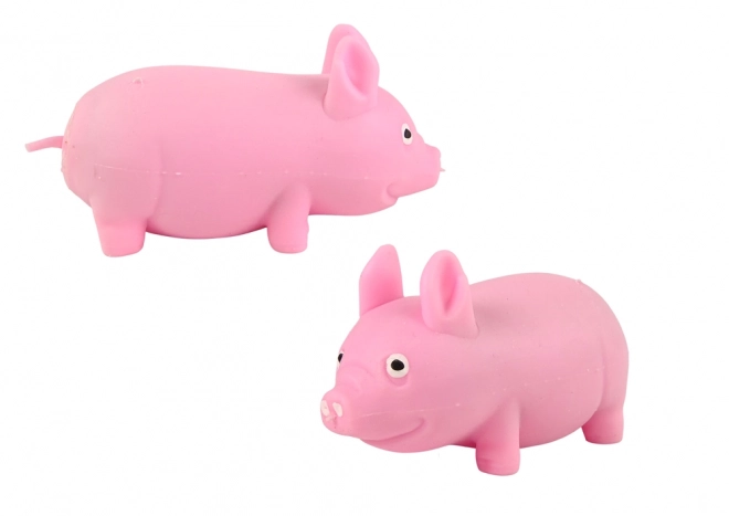 Rugalmas rózsaszín squishy játék malac