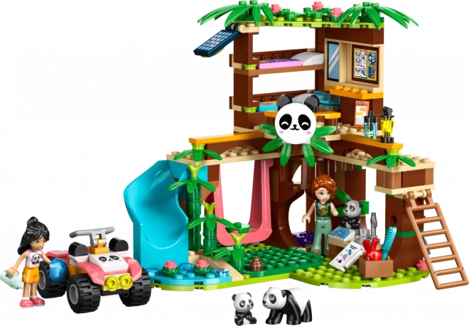 LEGO Friends Állatgondozás a pandák mentőállomásán
