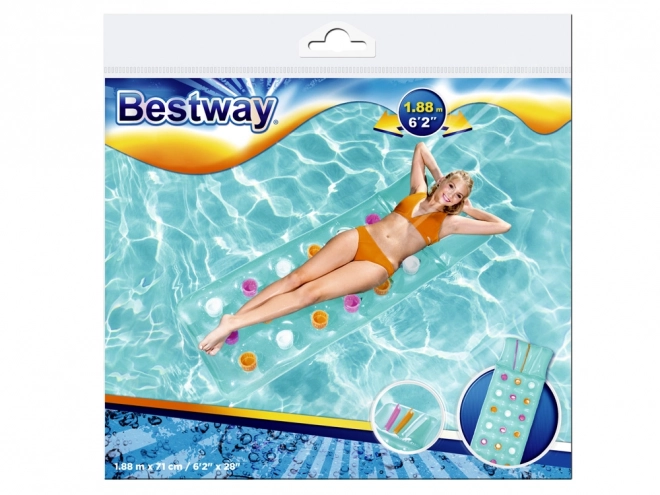 Bestway felfújható matrac úszáshoz – Türkiz