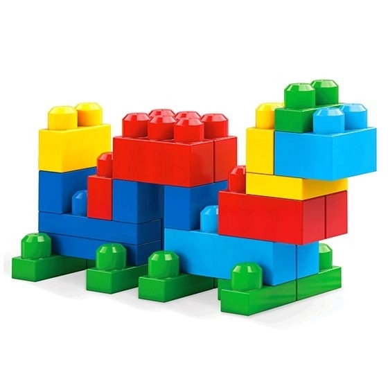 Mega Bloks First Builders építőkockák készlet fiúk számára (60 darab)