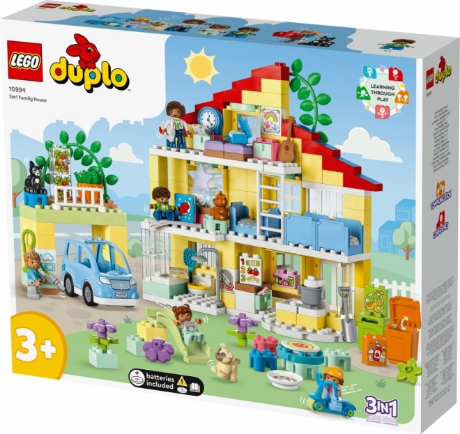 Lego Duplo családi ház 3 az 1-ben készlet