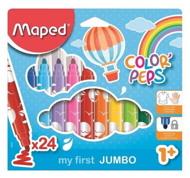 Maped Fixy Color'Peps Early Age Jumbo 24 darabos készlet