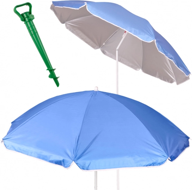 Állítható összecsukható napernyő UV védelemmel, 150 cm kék