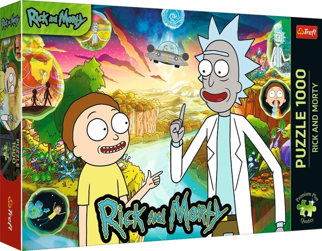 Trefl Puzzle 1000 darabos Rick és Morty