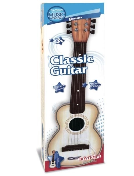 Klasszikus gitár 6 fém húrral