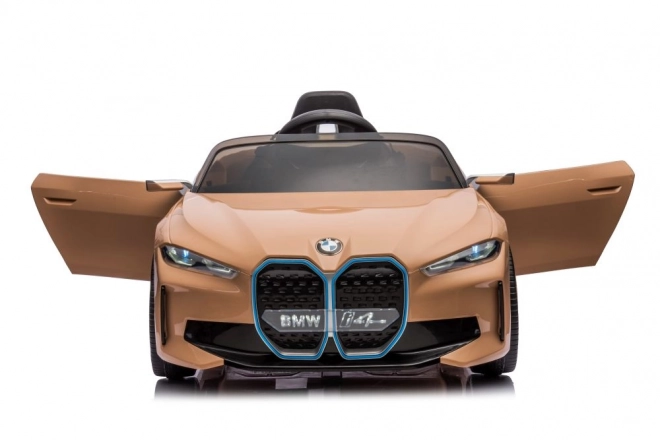 Akkumulátoros BMW I4 Arany 4x4 Játékautó