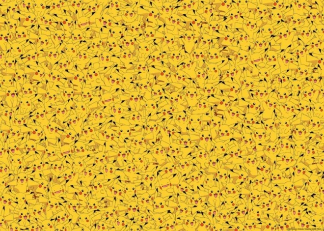 Pokémon Pikachu puzzle kihívás 1000 darabos