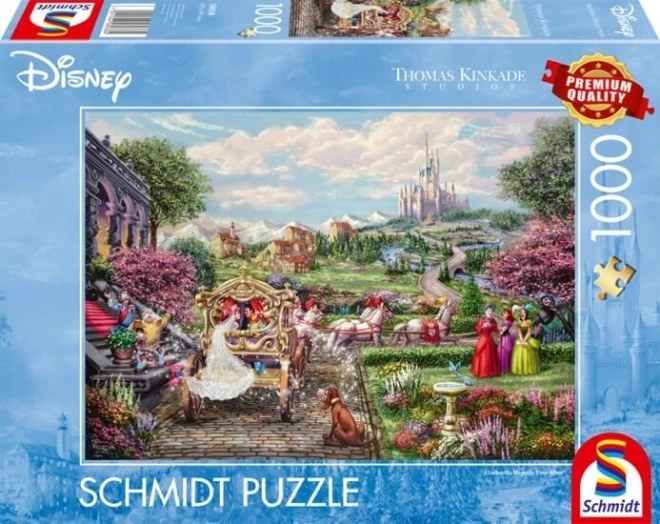 Hamupipőke: Boldogan, amíg meg nem halunk puzzle 1000 darab