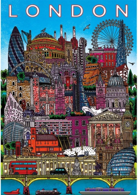 Puzzle Gibsons Kilátás Londonra 500 darab