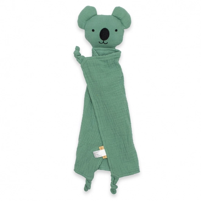 Muszlin alvóka New Baby Koala, menta, 30cm