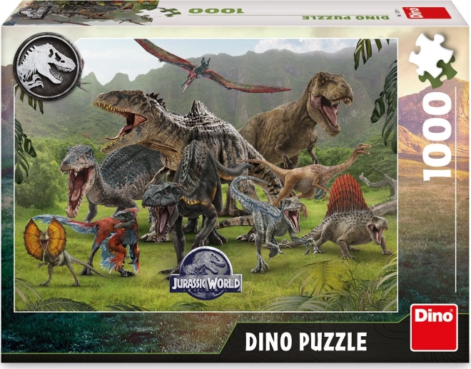 Dino puzzle jurassic world 1000 darabos