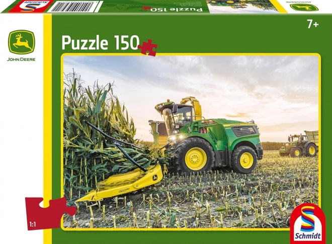 Traktor puzzle John Deere 9900i aratógép 150 darabos