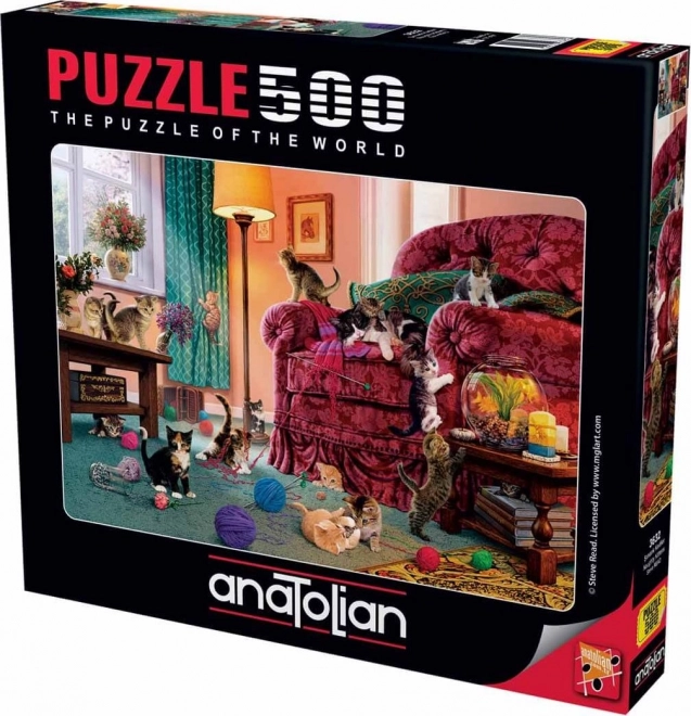 Anatolian puzzle huncut kiscicák 500 darabos