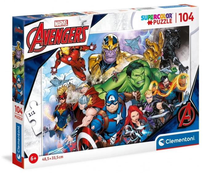 Marvel: Avengers puzzle 104 darabos