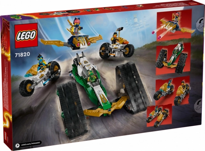 Lego Ninjago sokfunkciós nindzsajármű