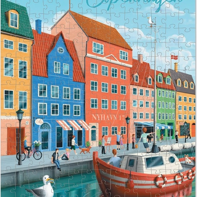 Puzzle DODO Városok: Koppenhága 250 darab